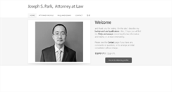Desktop Screenshot of jparklaw.net